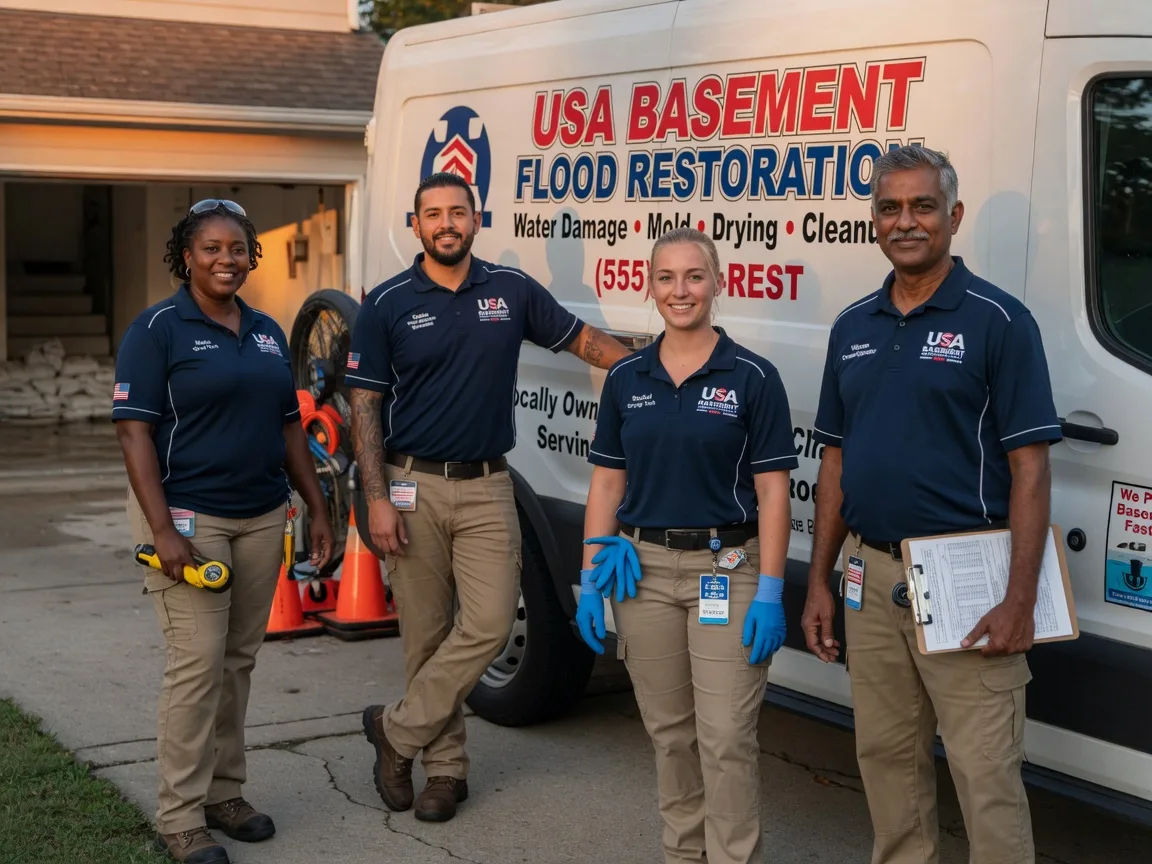 Basement Flood Cleanup company in Hoople, ND